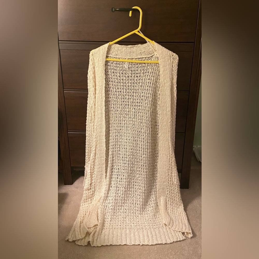 Ivory White Knit Women's Sweater